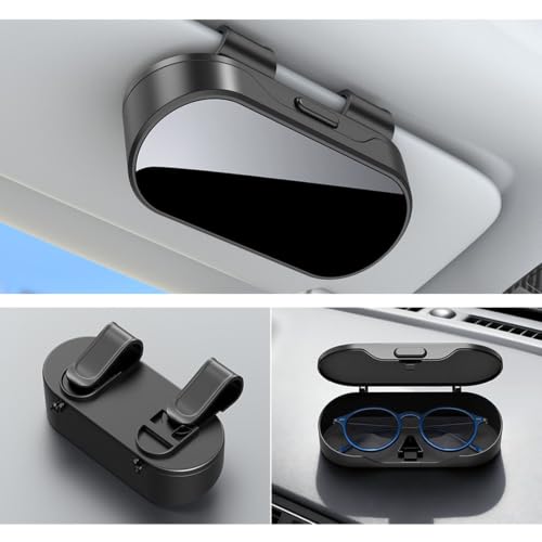 Support lunettes voiture Jeep Renegade résout le désordre du pare-soleil et des tickets - 6