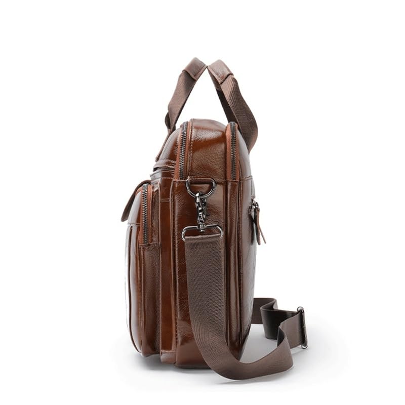 Bolso de hombro de gran capacidad con compartimento para computadora 5