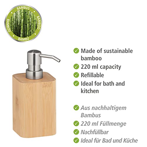 Distributeur de savon en bambou pour en finir avec les bouteilles en plastique