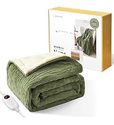 EPEIOS 電気毛布 ラテ　約130cm x 188cm Amazon | エペイオス(Epeios) 電気毛布 敷き 掛け 188x130cm 大判 節電