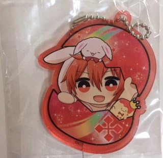 Amazon アイドリッシュセブン 七瀬陸 王様プリン きなこ アクリルキーチェン アニメ 萌えグッズ 通販