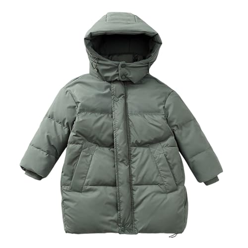 Girls Boys Winter Coats Hooded Lightweight Puffer Coat Warm Padded Winter Down Coat Cute Fashion Jacket