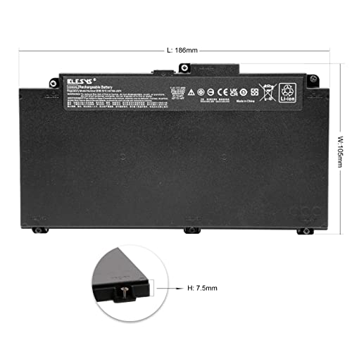 BLESYS Laptop Batteria per HP ProBook 640 G4/ 640