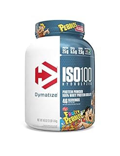 UPC 705016353415 product image for Dymatize ISO100 Hydrolyzed Protein Powder, 100% Whey Isolate Protein, 25g of Pro | upcitemdb.com