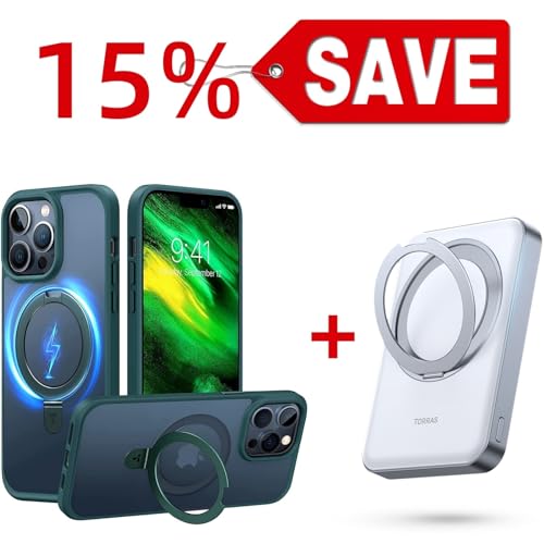 TORRAS 10000mAh Magsafe Power Bank — Buy Together to Save 15%