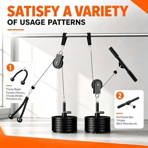 Image of Cable Pulley System, 350LB LAT Pulldown Attachment
