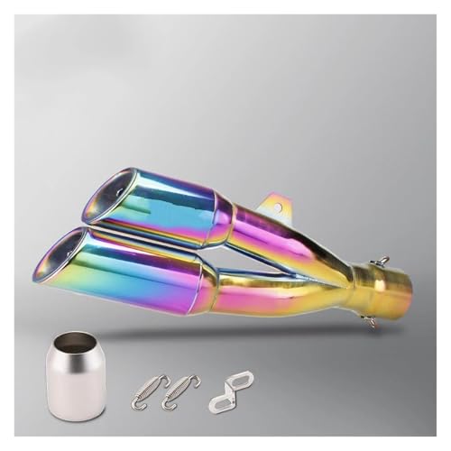 �ɓK������ CB650R 51mm �o�C�N�p�G�L�]�[�X�g�p�C�v �G�X�P�[�v�iDB�L���[�t�� �_�u���z�[���}�t���[�j �I�[�g�o�C�̔r�C��(��)