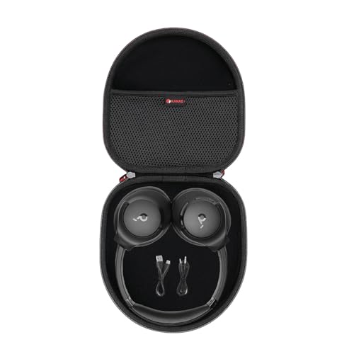 XANAD Funda para Soundcore de Anker Q20i Q11i Q45 Q30 Q35 Space One Cascos Inalámbricos Bluetooth (Negro)