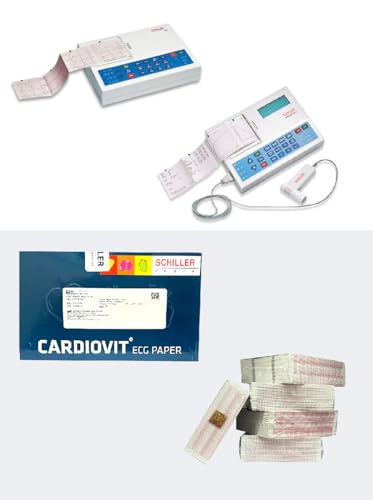 SCHILLER ECG Paper for CARDIOVIT AT‑1 / SP‑1 – 5 Packs of 400 Sheets, 62 % Off, Lowest Price