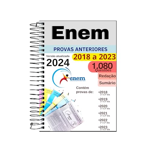 Apostila Enem 2024 Provas Anteriores Questões de 2018 a 2023