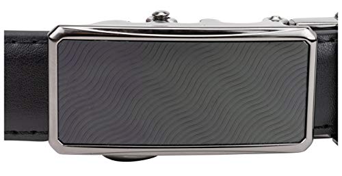 Women's Leather Ratchet Belt, Trim to Fit 18