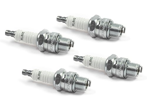 Bougie d'allumage Champion RL86 C Lot de 4 pièces pour Honda Peugeot SYM