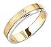 Produktbild Ardeo Aurum Damenring Trauring 375 Gold Bicolor Gelbgold-Weißgold 0,02 ct Diamant Brillant 4 mm Breite Ehering Verlobungsring Modell 187 Größe 58
