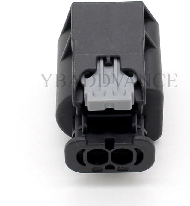 09444024/50390285 2 Way Female Sealed Fuel Injector Connector Compatible for B/MW F/ord - (Color Name: Black)