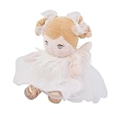 Bukowksi Teddybär Engel Estelle mit blondem Haar und Ballerina Kleid