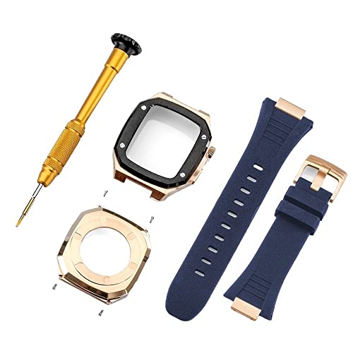 Bracelet caoutchouc pour Apple Watch 44mm idéal pour le sport et le bureau