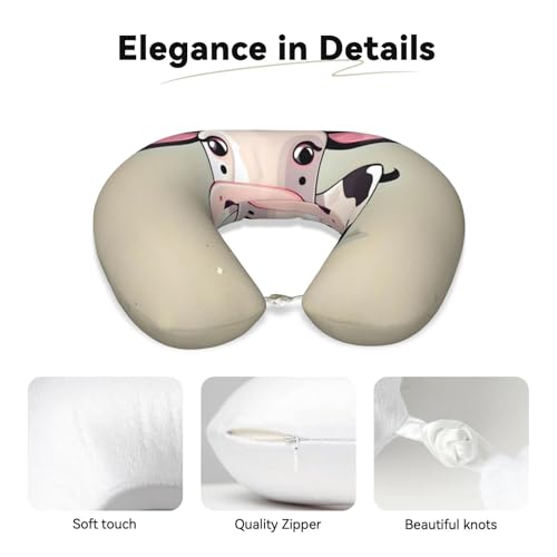 Almohada para viaje con soporte cervical y funda lavable miniatura 4