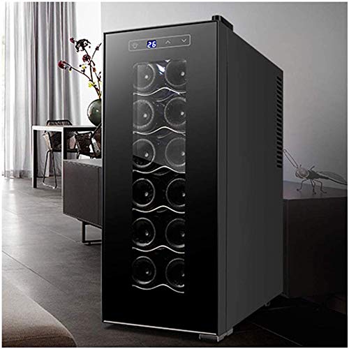 DINGYXIN Multifunktionaler Weinschrank, rot, weiß, Champagnerkühler, Thekenweinkeller, geeignet für Champagnerflaschen, freistehend und eingebaut