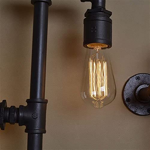 DUBOXX 5Lights Vintage Industrial Wall Sconces Retro Metal Water Pipe