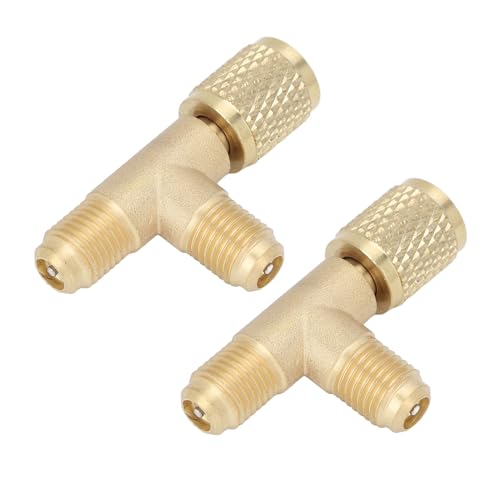 Conector rápido Fabater de latón para aire acondicionado 1/4 pulg miniatura 6