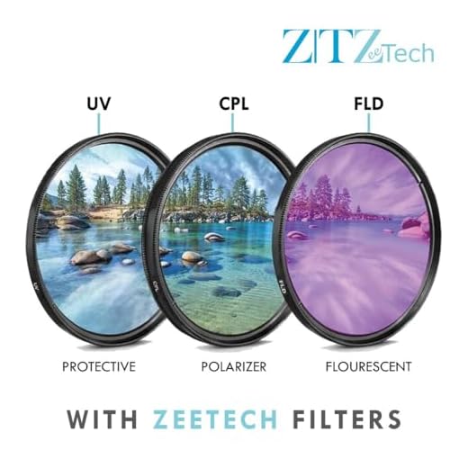 ZeeTech 49mm Camera Accessory Bundle