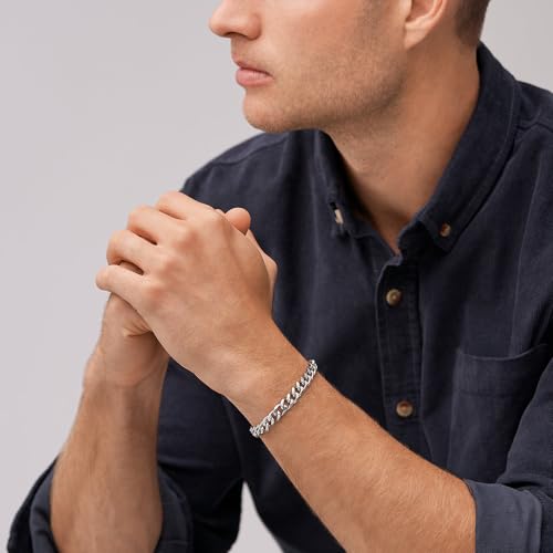 Fossil Herren-Gliederarmband Bold Chains Edelstahl, JF04615040 – Ansicht 2