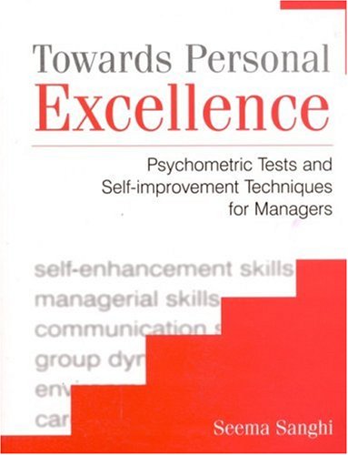 Buy Towards Personal Excellence: Psychometric Tests and Self-Improvement Techniques for Managers — BookShops.in