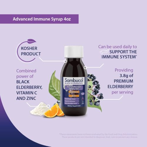 Sambucol Advanced Black Elderberry Syrup