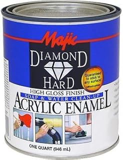 Majic Paints 8-1581-2 Diamond Hard Acrylic Enamel High Gloss Paint, 1-Qu...