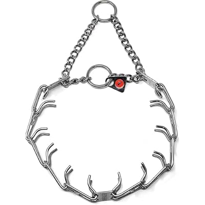 Herm Sprenger Stainless Steel Prong Dog Training Collar Ultra-Plus Pet Pinch Collar No-Pull Collar for Dogs Anti Pull Training Collar Made in Germany 3.2mm x 23in Medium