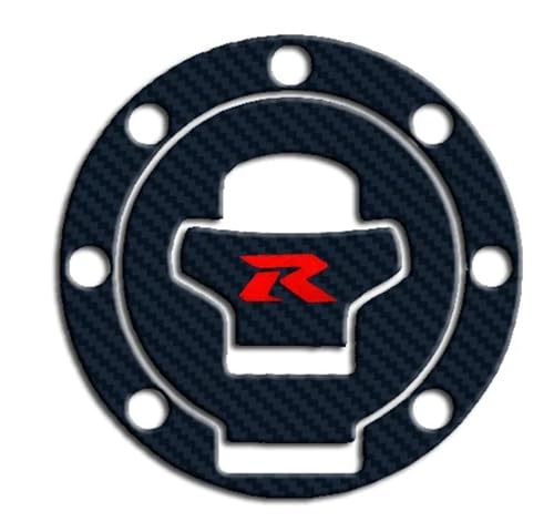 Protège réservoir moto Suzuki GSXR 600 750 et 1000 autocollant noir