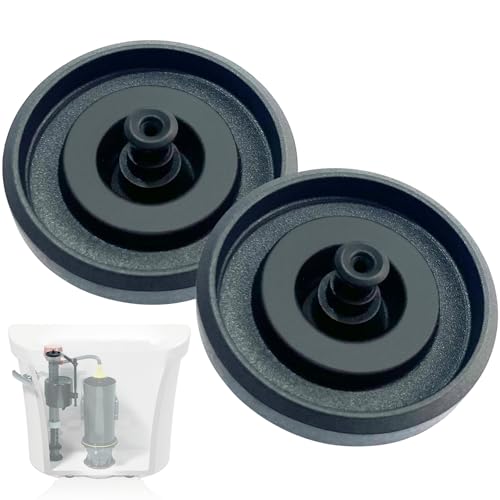 83143 Toilet Fill Valve Seal Replacement Part Compatible with Kohler Toilet Tank Fill Valve Rubber Seal Diaphragm - Durable, Easy DIY Fix (Pack of 2)