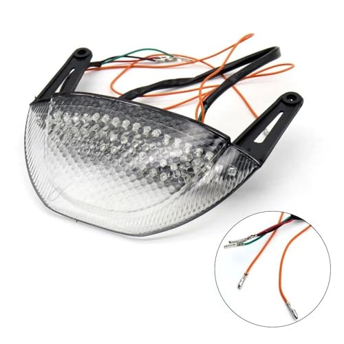 Feu stop arrière CBR600RR clignotant intégré optique modifié 2008 2009 2010
