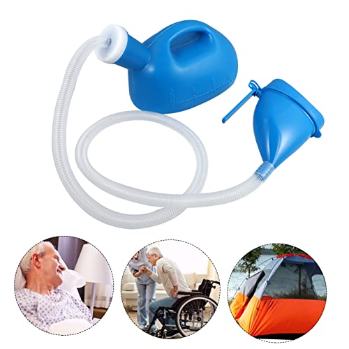 Glstoy Device Car Urinal Portable Toilet Travel Container Bed Pans For Elderly Men Travel Urine Containers Incontinence Pee Bottle Mens Potty Portable Pee Bottle Emergency Urination 2Pcs #TOP3