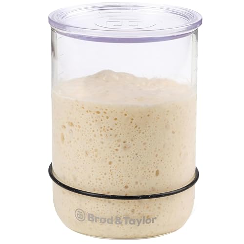 Brod & Taylor Sourdough Starter Jar 100% Dishwasher Safe,