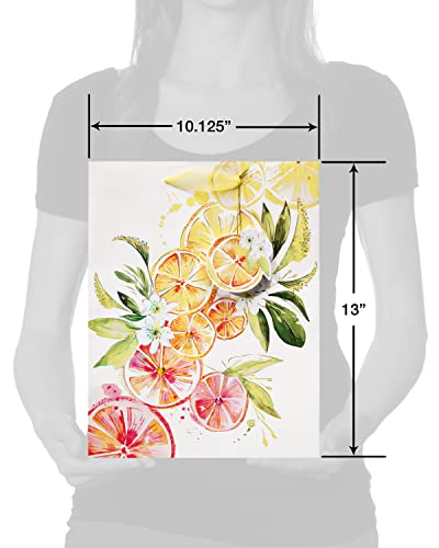 Image of Papyrus 13 inch Large Gift Bag (Citrus) for Birthdays, Weddings, Bridal Showers, Baby Showers and All Occasions (1 Bag)