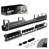 2GOODz - Kabelwanne für Schreibtische - Kabelkanal ausziehbar 84 bis 122 cm -...