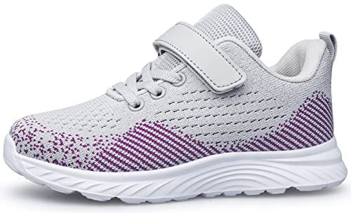 Image of Kids Shoes Toddler Boys Girls Running Sports Strap Sneakers | Children Breathable Casual Tennis Walking Athletic School Non-Slip Lightweight
