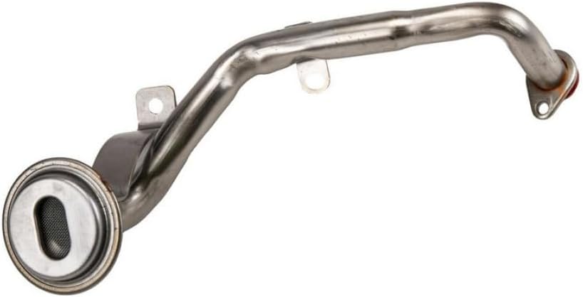 KarParts360 For Chevy SS 2014 2015 2016 2017 Engine Oil Pump Pickup Tube and Screen | Flanged End | Tube Inside Diameter: 0.881 Inches/22.38 Millimeter | 3 Flange Mount Hole