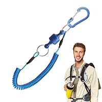 Retrattore Magnetico Per Rete Da Pesca Con Moschettone, Sgancio Rapido, Compatto 15x8x3 Cm, Perfetto Per Trota E Pesca A Mosca, Colori Nero/rosso/blu/verde