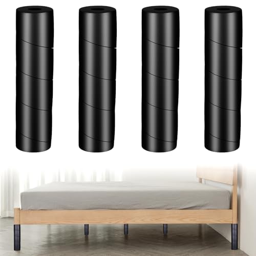 4 Pcs Bed Frame Leg Covers Foam Toe Protectors Bed Frame Toe Feet Protectors 6