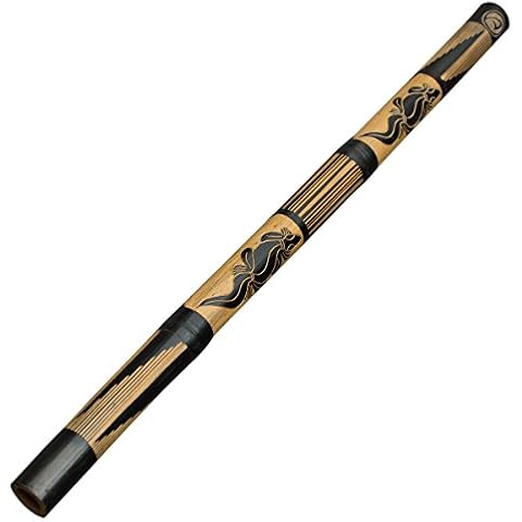 Australian Treasures - Bamboo Didgeridoo 120cm - starterdidgeridoo - didgeridoo for beginner - windinstrument Cover