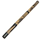 LARGO: La longitud de este didgeridoos es de 120 cm. Este didgeridoo de bambú es ideal para principiantes y el didgeridoo es fácil de jugar. Apto para niños y adultos.