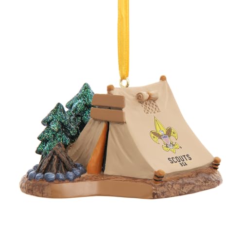 Kurt Adler 1.625 Inch Boy Scouts of America Tent Ornament...