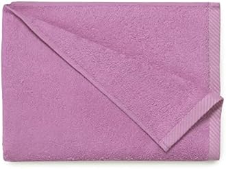 Top Towel - Plus - Large bath towels - Bath towels - 2 face towels or bidet - 30x50cm - 100% cotton - Mauve