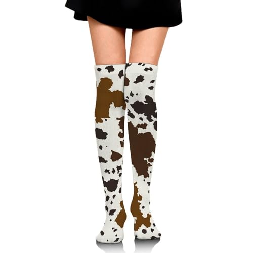 Personality Over The Knee High Boot Socks Long Leg Dress Decor For Men Women