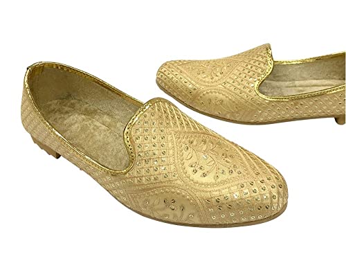 Men's Jutti for Wedding Traditional Ethnic Mojari Shoes Sherwani Loafers Handmade Gold Embroidery Juti3
