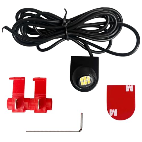 Lámpara LED auxiliar para cámara de reversa 1200 lúmenes miniatura 3