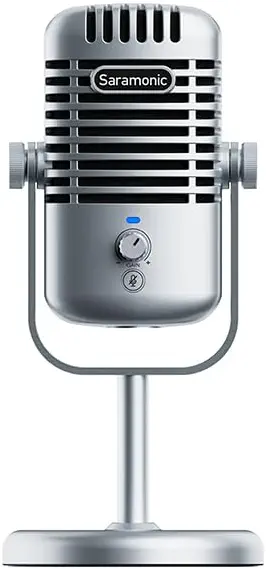 سعر ومواصفات ميكروفون مكثف USB من سارامونيك، موديل Xmic Z3 (B0BC9GK23R) على Amazon EG