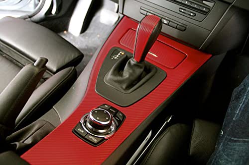 Vvivid® Xpo Red Carbon Fiber Wrap Vinyl Roll With Air Release Technology (1Ft X 5Ft) #TOP2